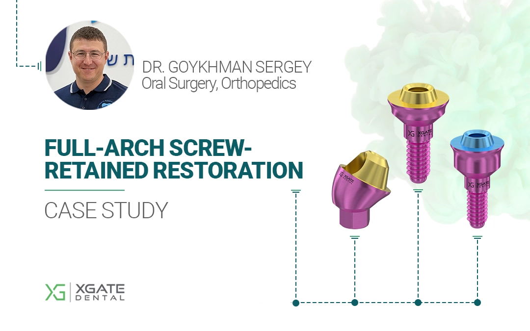 Mandibuler Diş Çekimi ile Maksiller ve Mandibuler Arkların Tam Ark Restorasyonu: XGate Dental ile V-tipi ve D-tipi Çok Üniteli Abutmentlerde Vida Tutuculuğu.