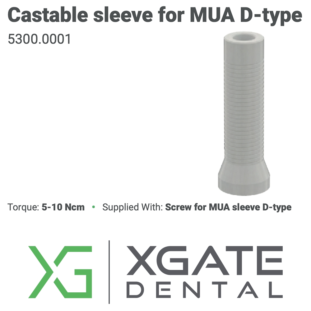 D-TYPE MULTİ ÜNİT ABUTMENT TİTANIUM KOPİNG