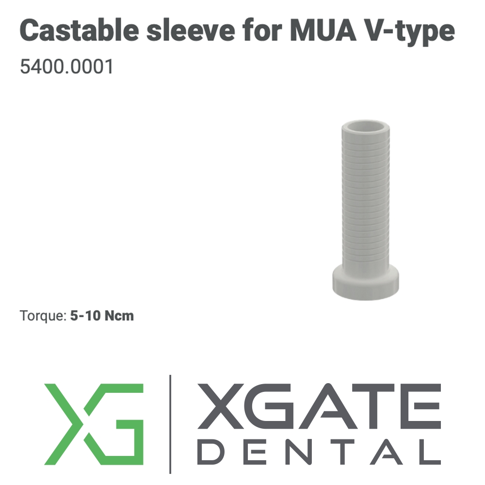 V-TYPE MULTİ ÜNİT ABUTMENT TİTANIUM KOPİNG