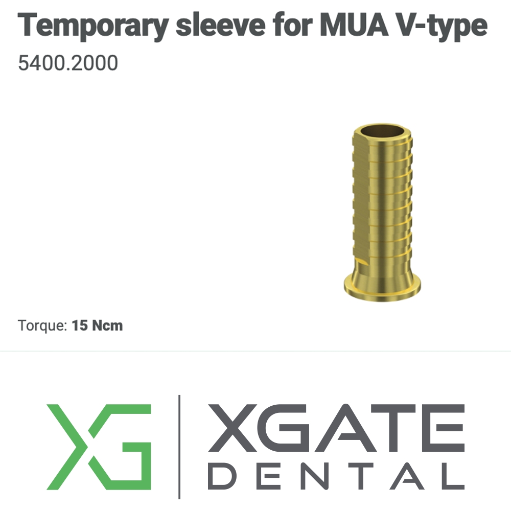 V-TYPE MULTİ ÜNİT ABUTMENT TİTANIUM KOPİNG